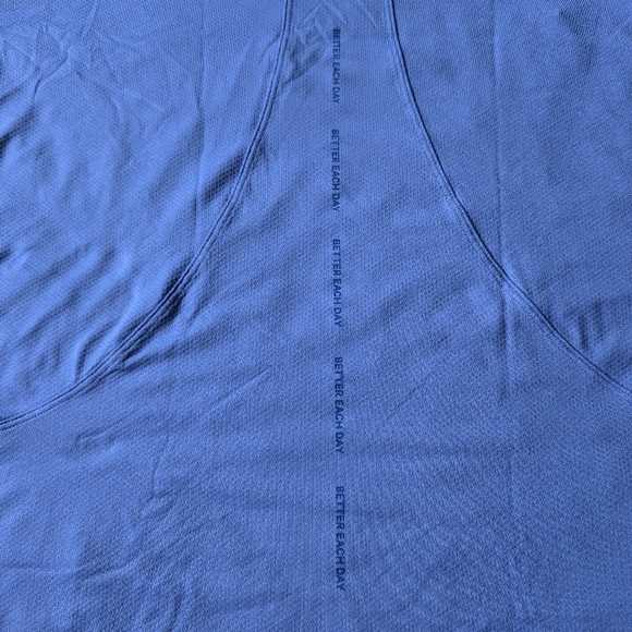 Lululemon Abrasion-Resistant Training Long Sleeve Shirt Wild Indigo Size 4 - Picture 3 of 5